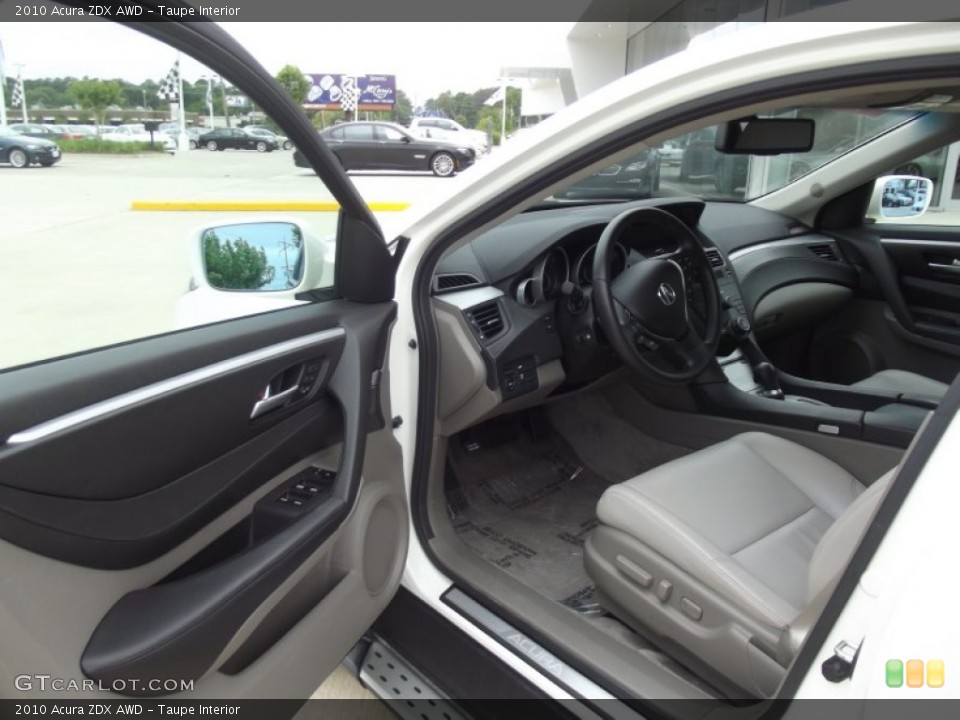 Taupe Interior Photo for the 2010 Acura ZDX AWD #64183399