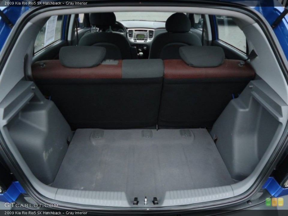 Gray Interior Trunk for the 2009 Kia Rio Rio5 SX Hatchback #64189514