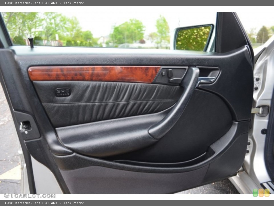 Black Interior Door Panel for the 1998 Mercedes-Benz C 43 AMG #64189769