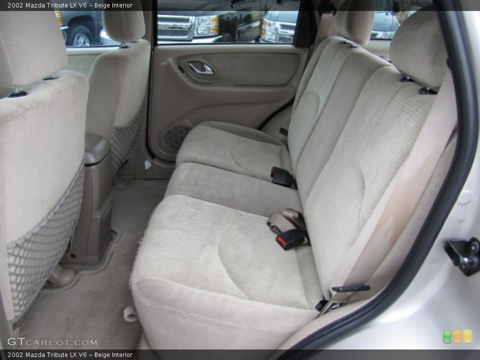 Beige Interior Photo for the 2002 Mazda Tribute LX V6 #64196141