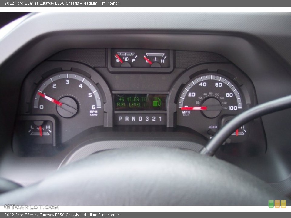 Medium Flint Interior Gauges for the 2012 Ford E Series Cutaway E350 Chassis #64199603