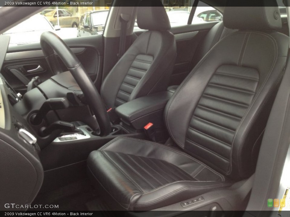 Black Interior Photo for the 2009 Volkswagen CC VR6 4Motion #64199720