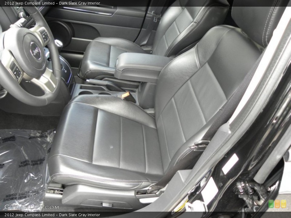 Dark Slate Gray Interior Photo for the 2012 Jeep Compass Limited #64206388