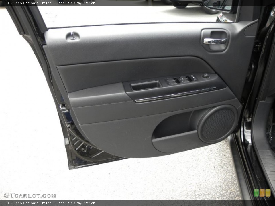 Dark Slate Gray Interior Door Panel for the 2012 Jeep Compass Limited #64206396