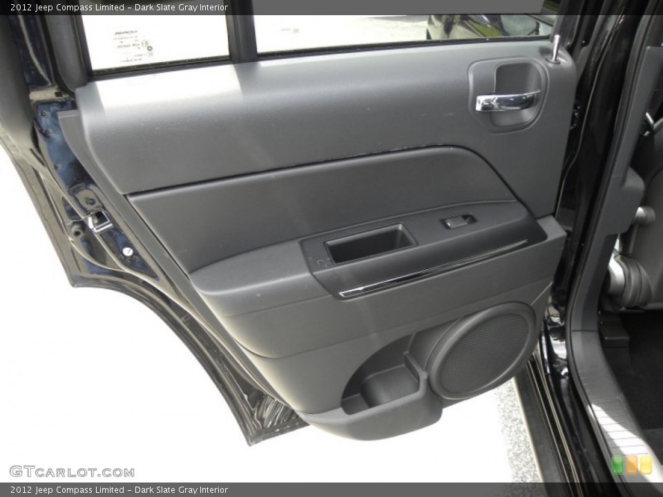 Dark Slate Gray Interior Door Panel for the 2012 Jeep Compass Limited #64206419