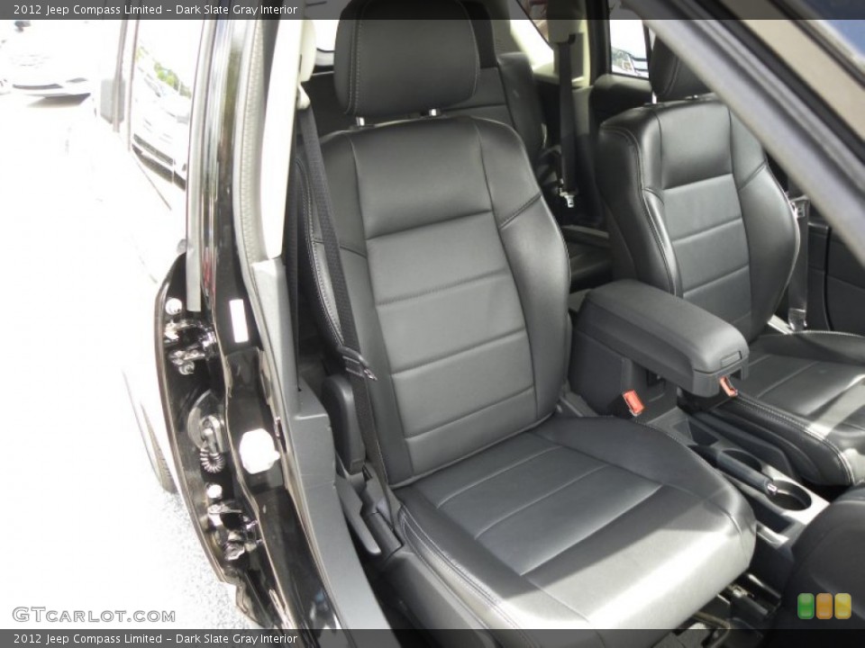 Dark Slate Gray Interior Photo for the 2012 Jeep Compass Limited #64206428