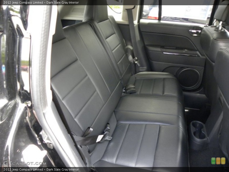 Dark Slate Gray Interior Rear Seat for the 2012 Jeep Compass Limited #64206443