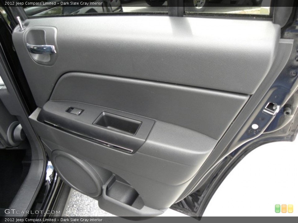 Dark Slate Gray Interior Door Panel for the 2012 Jeep Compass Limited #64206452