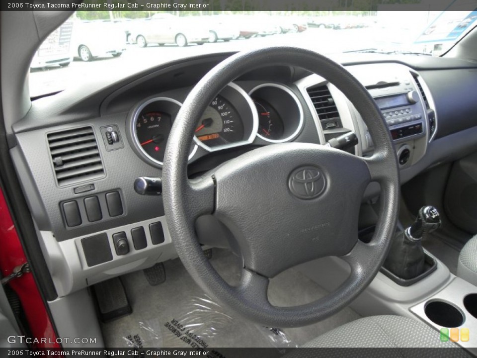 Graphite Gray Interior Photo for the 2006 Toyota Tacoma PreRunner Regular Cab #64207421