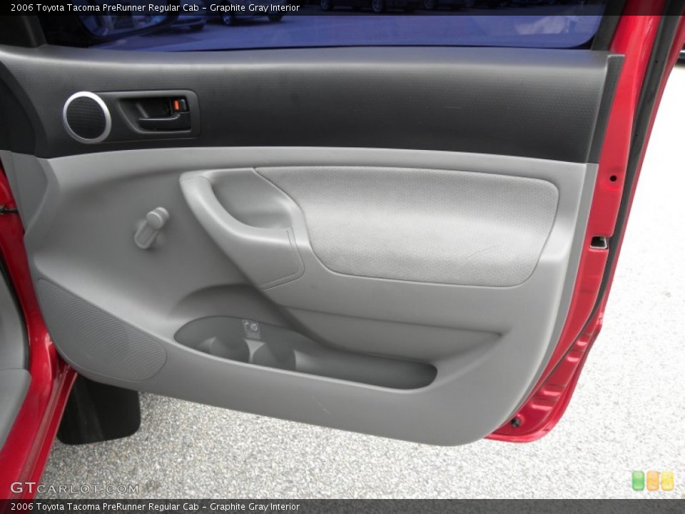Graphite Gray Interior Door Panel for the 2006 Toyota Tacoma PreRunner Regular Cab #64207462