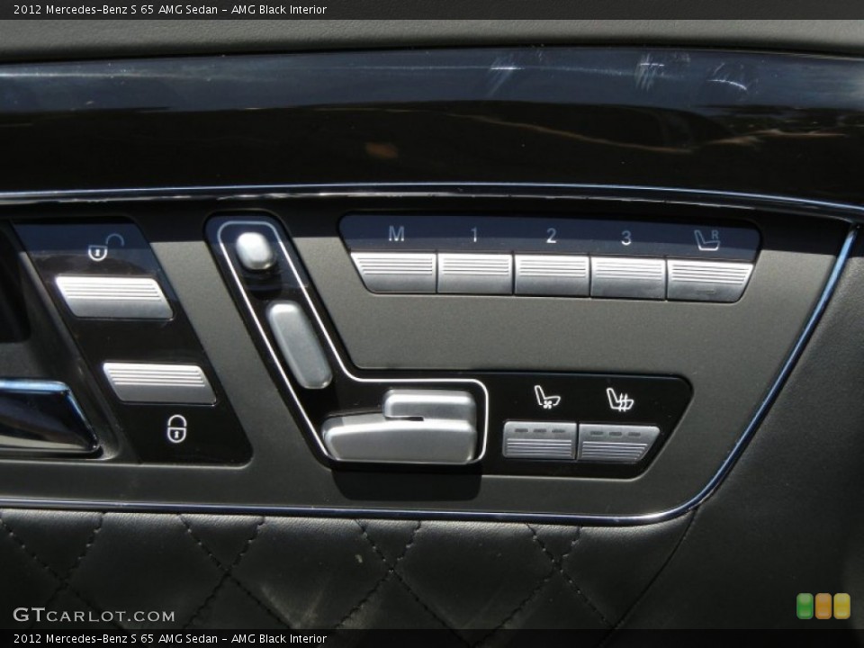 AMG Black Interior Controls for the 2012 Mercedes-Benz S 65 AMG Sedan #64209371