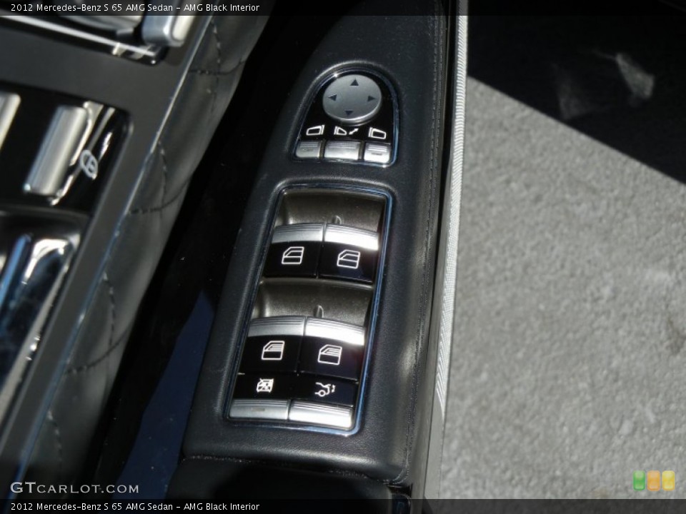 AMG Black Interior Controls for the 2012 Mercedes-Benz S 65 AMG Sedan #64209380