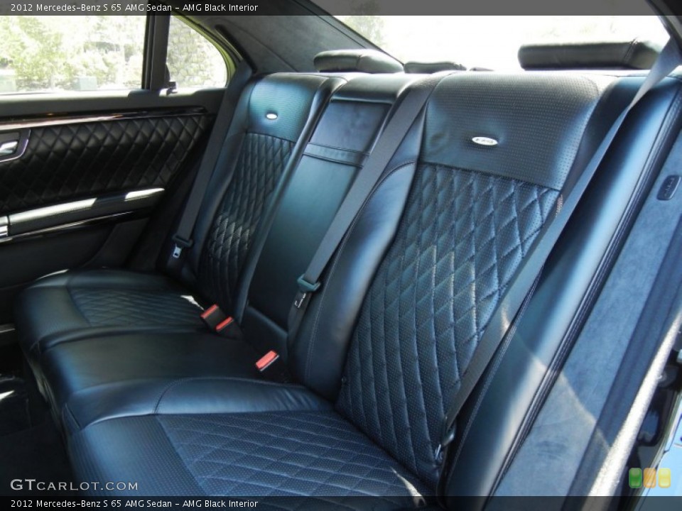 AMG Black Interior Photo for the 2012 Mercedes-Benz S 65 AMG Sedan #64209400