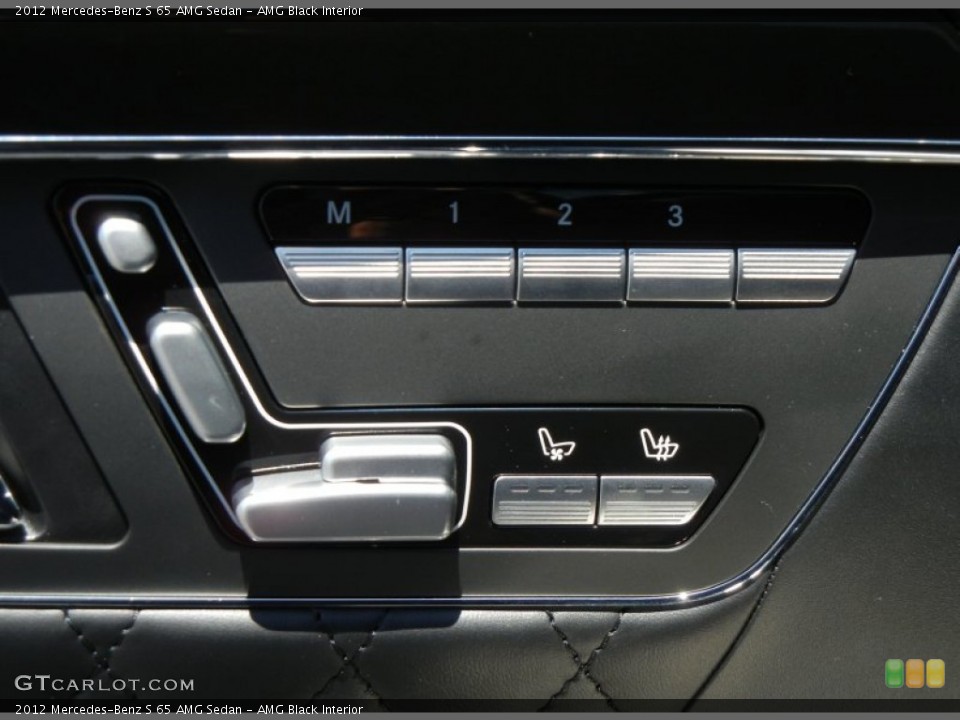 AMG Black Interior Controls for the 2012 Mercedes-Benz S 65 AMG Sedan #64209413