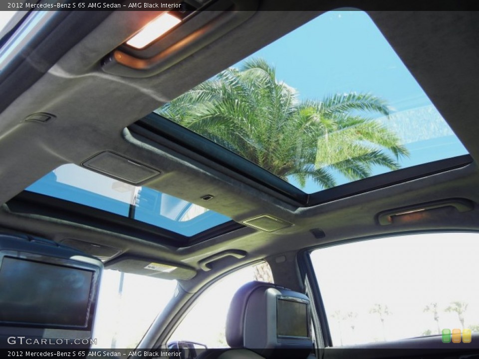 AMG Black Interior Sunroof for the 2012 Mercedes-Benz S 65 AMG Sedan #64209491