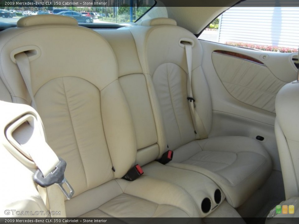 Stone Interior Photo for the 2009 Mercedes-Benz CLK 350 Cabriolet #64210211