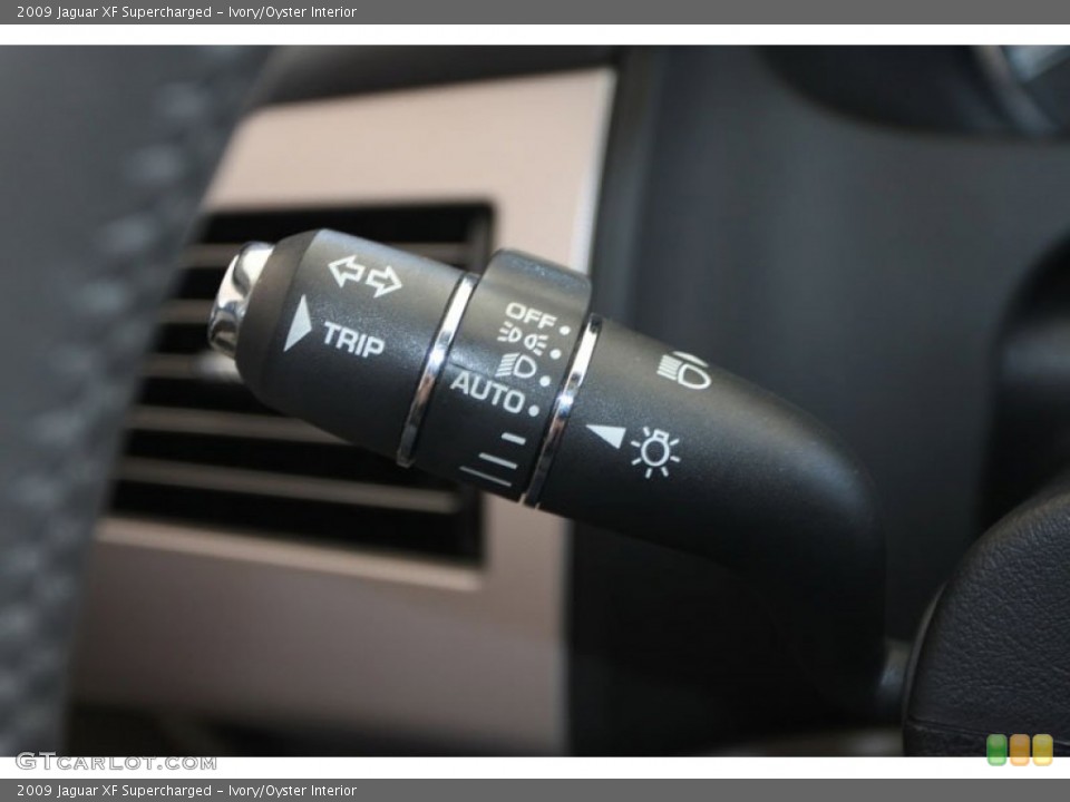 Ivory/Oyster Interior Controls for the 2009 Jaguar XF Supercharged #64214811