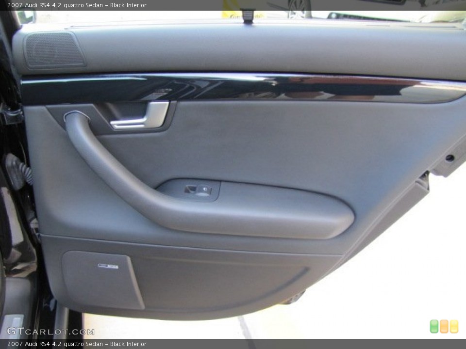 Black Interior Door Panel for the 2007 Audi RS4 4.2 quattro Sedan #64221098
