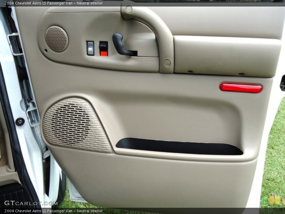 Neutral Interior Door Panel for the 2004 Chevrolet Astro LS Passenger Van #64222667