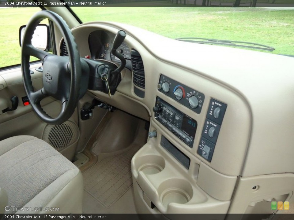 Neutral Interior Dashboard for the 2004 Chevrolet Astro LS Passenger Van #64222720