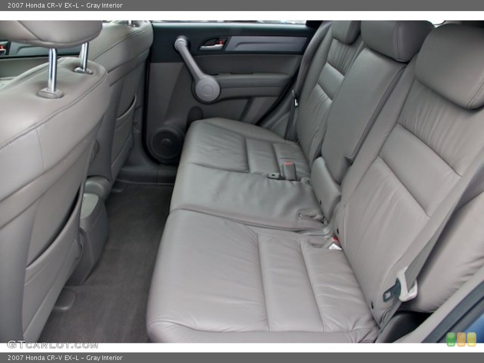 Gray Interior Photo for the 2007 Honda CR-V EX-L #64226489