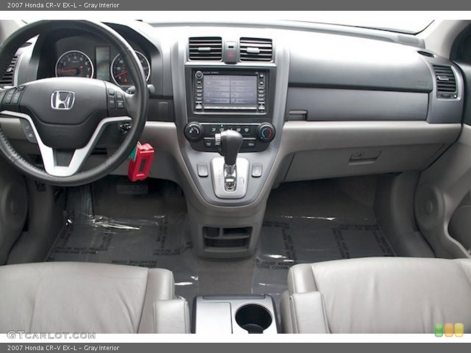 Gray Interior Dashboard for the 2007 Honda CR-V EX-L #64226495