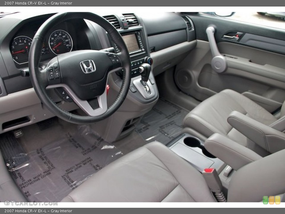 Gray Interior Photo for the 2007 Honda CR-V EX-L #64226540