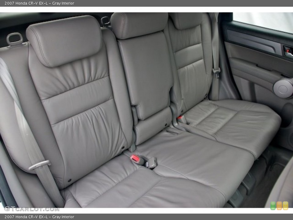 Gray Interior Photo for the 2007 Honda CR-V EX-L #64226588