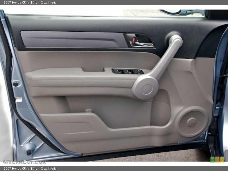Gray Interior Door Panel for the 2007 Honda CR-V EX-L #64226636