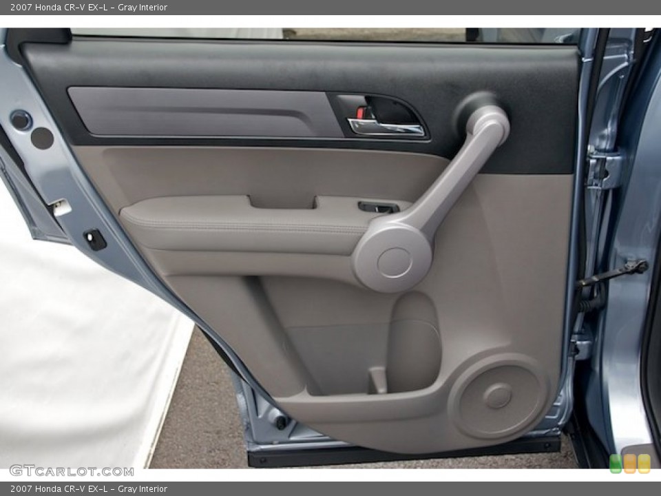 Gray Interior Door Panel for the 2007 Honda CR-V EX-L #64226642