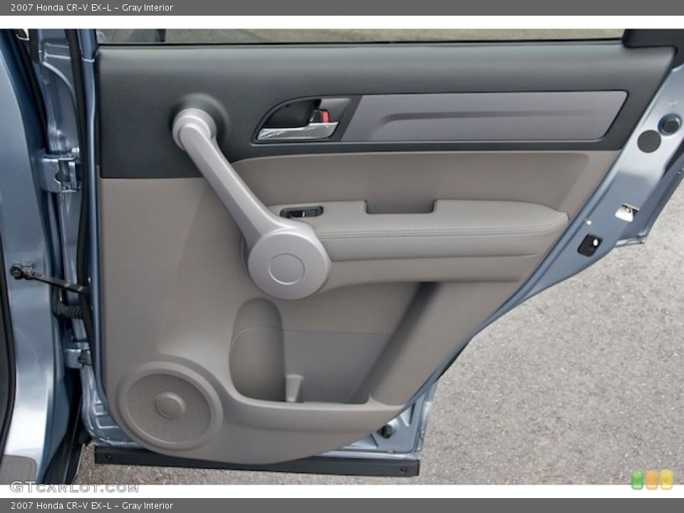 Gray Interior Door Panel for the 2007 Honda CR-V EX-L #64226648