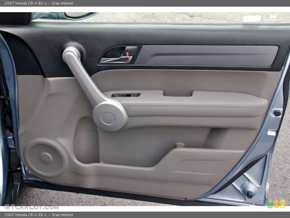 Gray Interior Door Panel for the 2007 Honda CR-V EX-L #64226654
