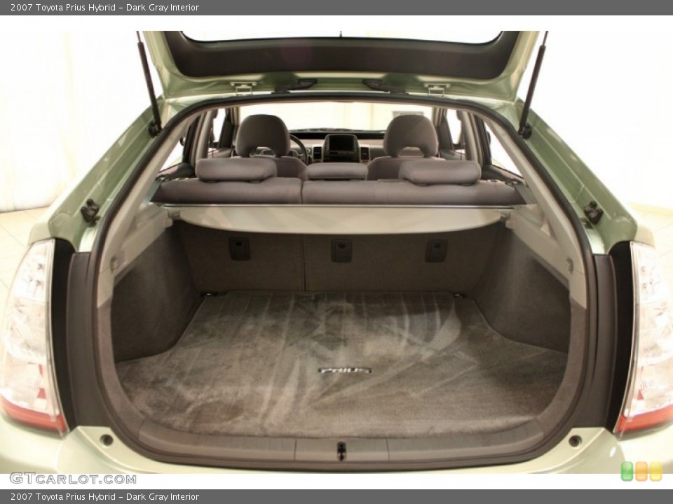Dark Gray Interior Trunk for the 2007 Toyota Prius Hybrid #64227362
