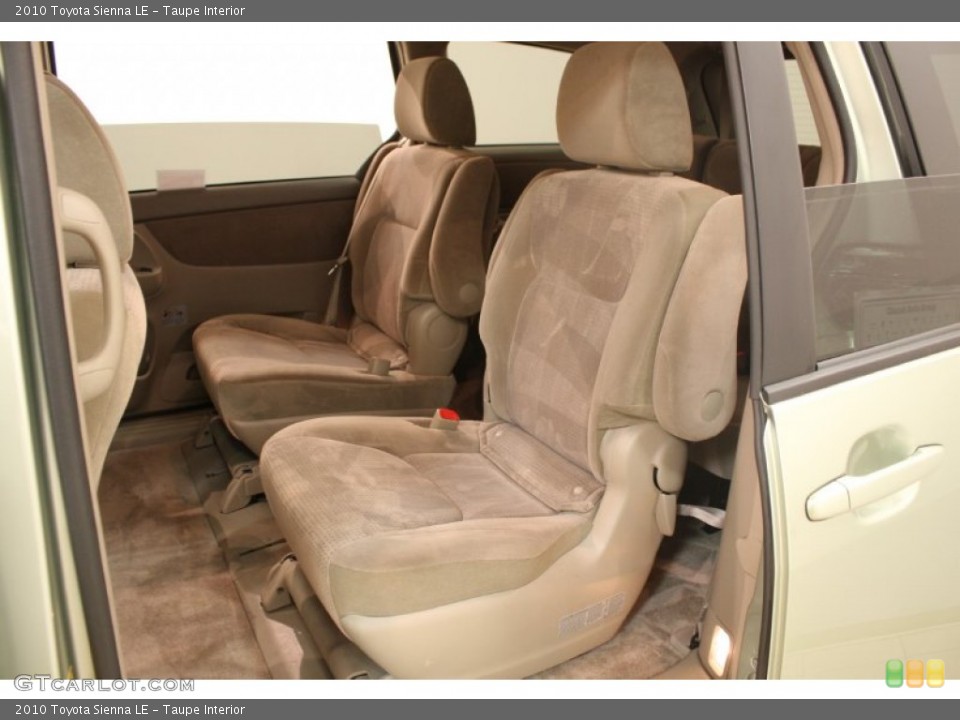 Taupe Interior Rear Seat for the 2010 Toyota Sienna LE #64227464