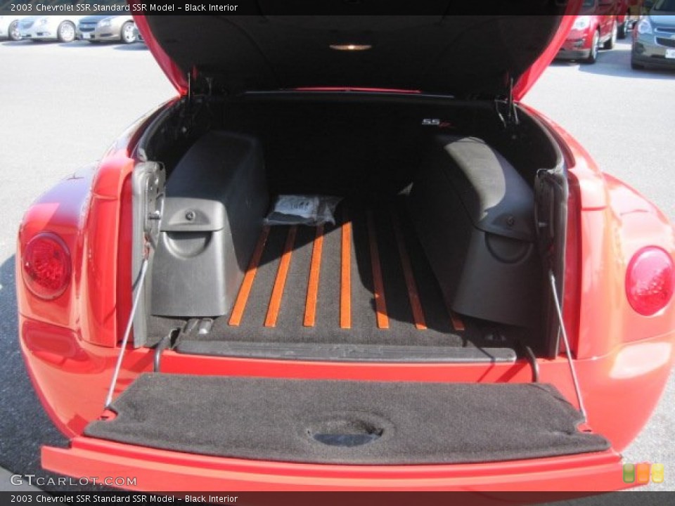 Black Interior Trunk for the 2003 Chevrolet SSR  #64229377