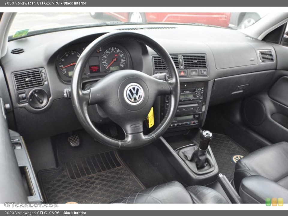 Black Interior Dashboard for the 2000 Volkswagen GTI GLX VR6 #64235329