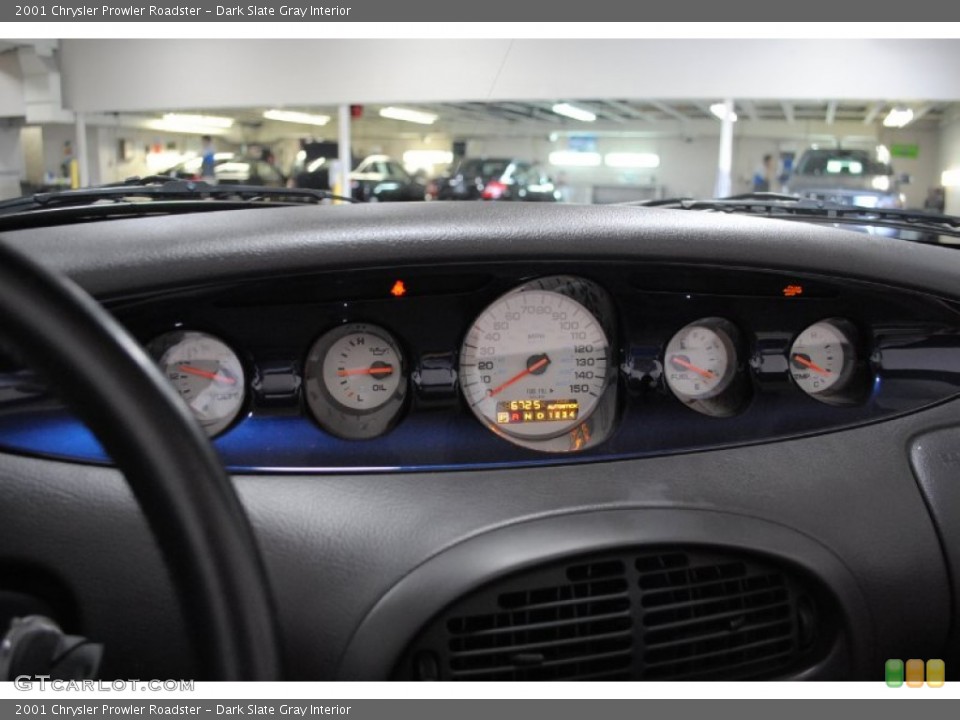 Dark Slate Gray Interior Gauges for the 2001 Chrysler Prowler Roadster #64238140