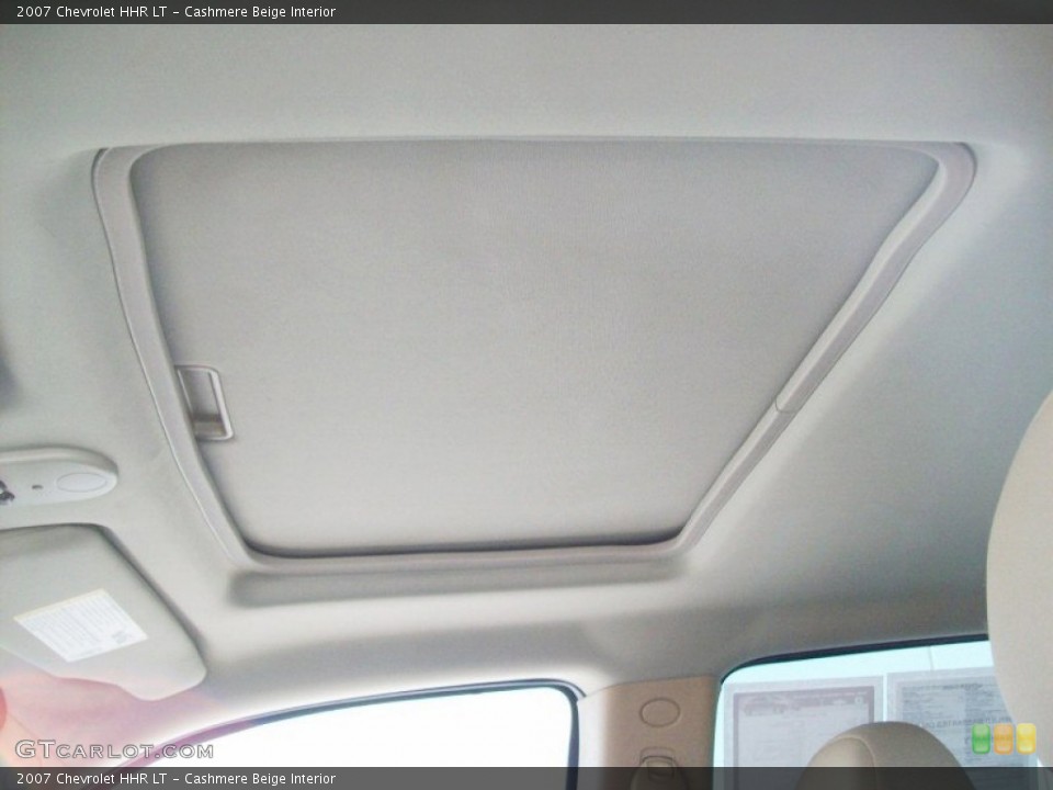 Cashmere Beige Interior Sunroof for the 2007 Chevrolet HHR LT #64240508