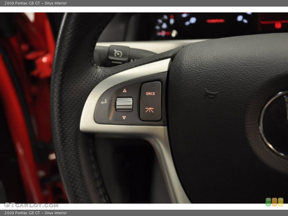 Onyx Interior Controls for the 2009 Pontiac G8 GT #64240604