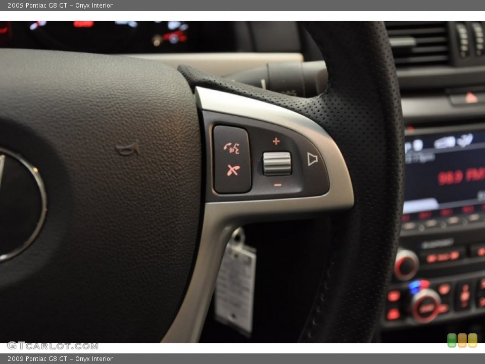 Onyx Interior Controls for the 2009 Pontiac G8 GT #64240613