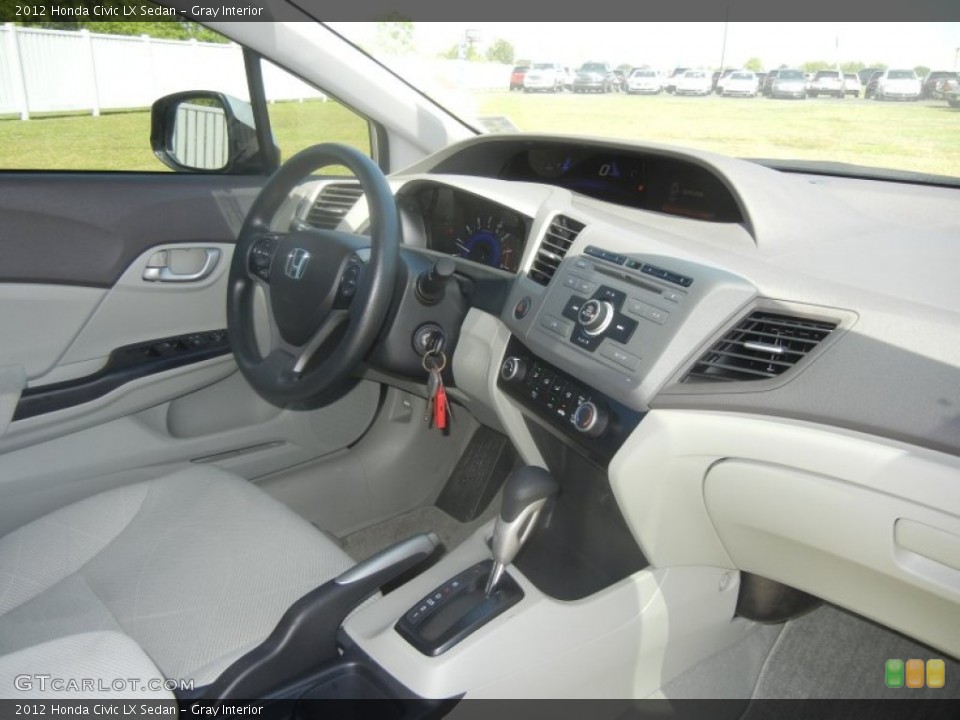 Gray Interior Photo for the 2012 Honda Civic LX Sedan #64242842