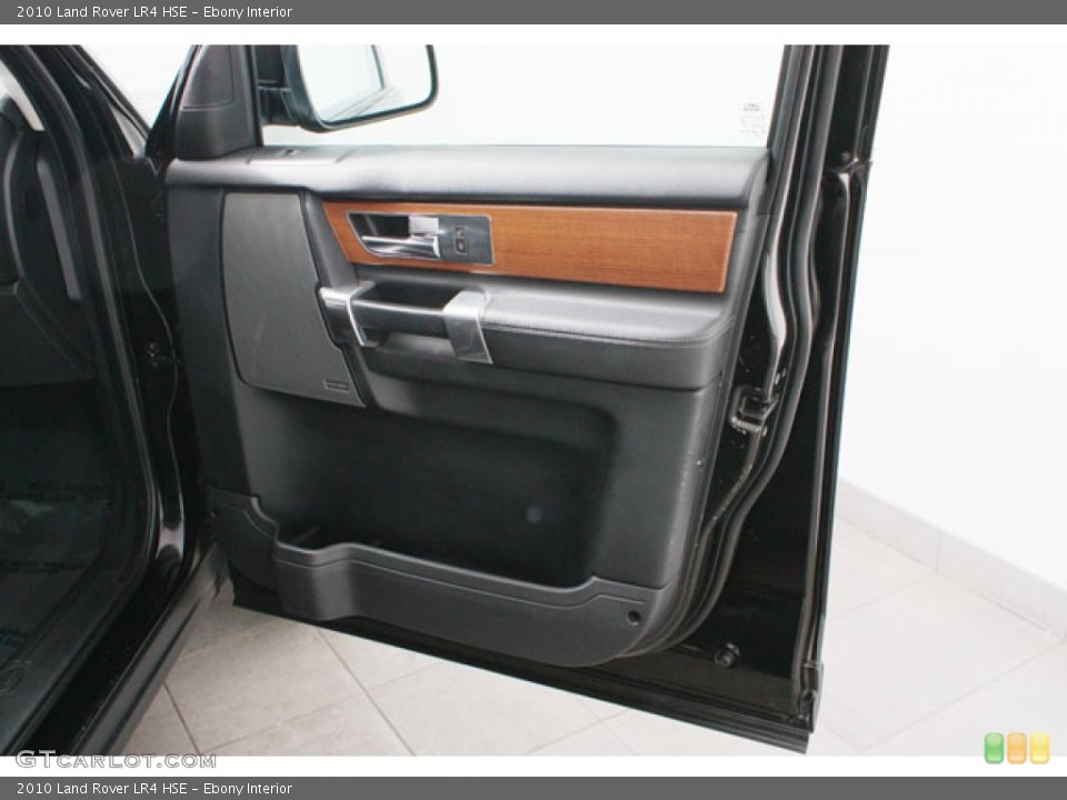 Ebony Interior Door Panel for the 2010 Land Rover LR4 HSE #64247777