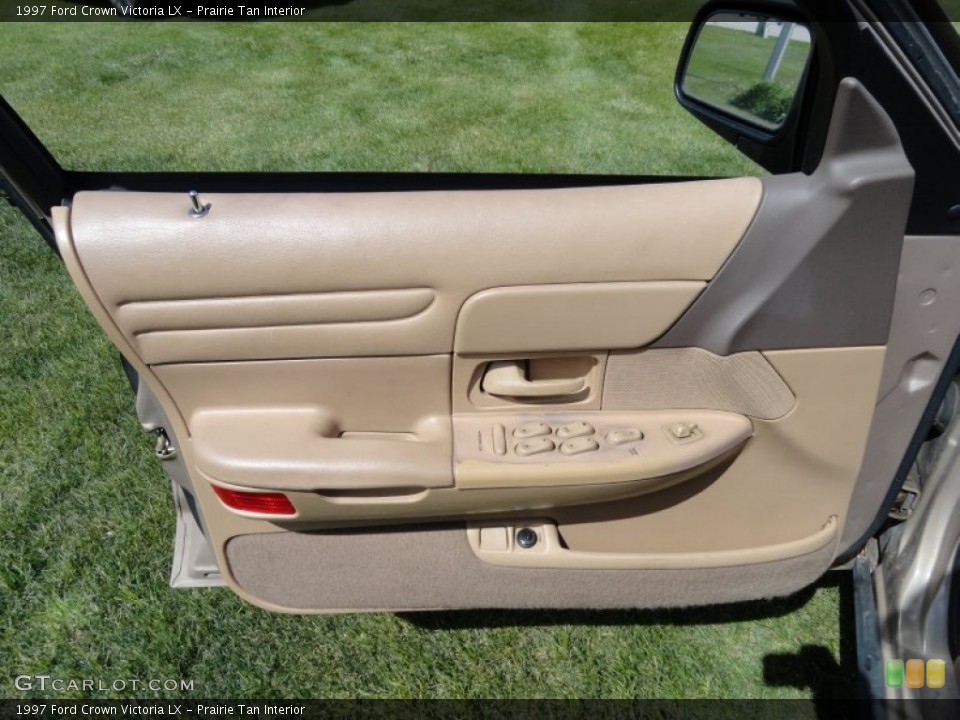 Prairie Tan Interior Door Panel for the 1997 Ford Crown Victoria LX #64248269