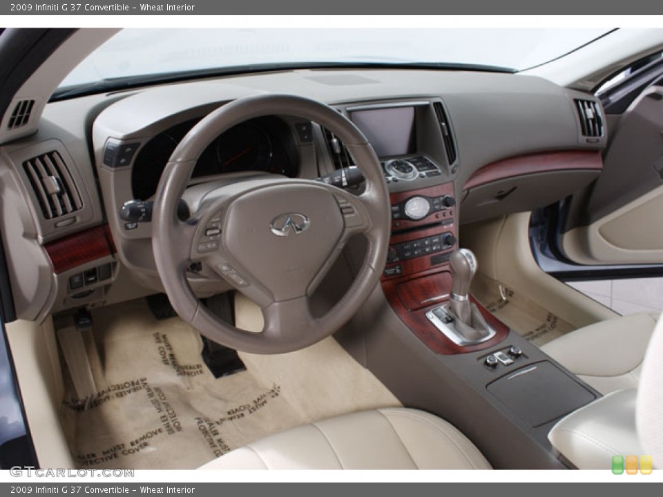 Wheat Interior Photo for the 2009 Infiniti G 37 Convertible #64250018