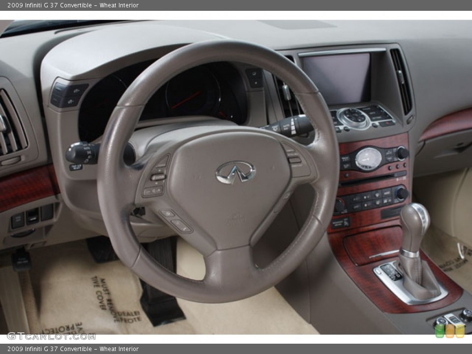 Wheat Interior Photo for the 2009 Infiniti G 37 Convertible #64250027