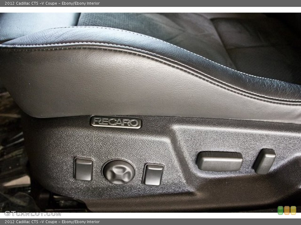 Ebony/Ebony Interior Controls for the 2012 Cadillac CTS -V Coupe #64251536