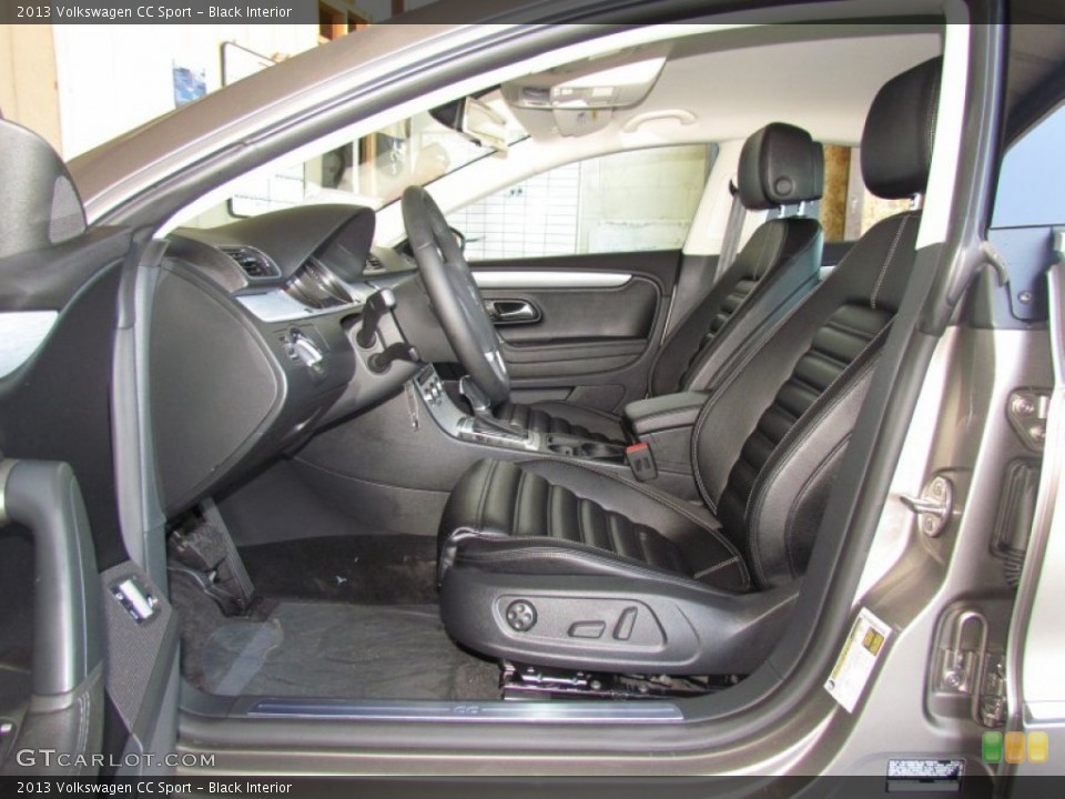 Black Interior Photo for the 2013 Volkswagen CC Sport #64256012