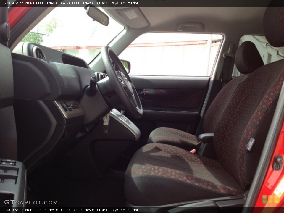 Release Series 6.0 Dark Gray/Red Interior Photo for the 2009 Scion xB Release Series 6.0 #64258457