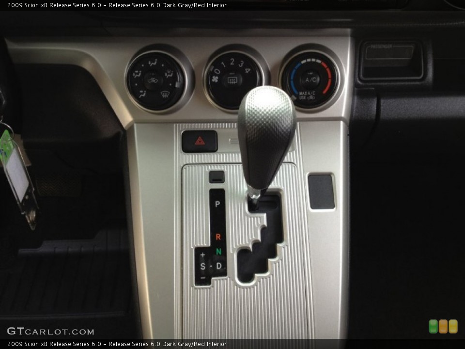Release Series 6.0 Dark Gray/Red Interior Transmission for the 2009 Scion xB Release Series 6.0 #64258499