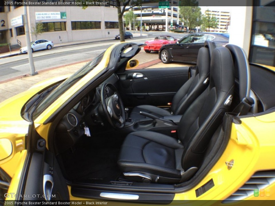Black Interior Photo for the 2005 Porsche Boxster  #64261919